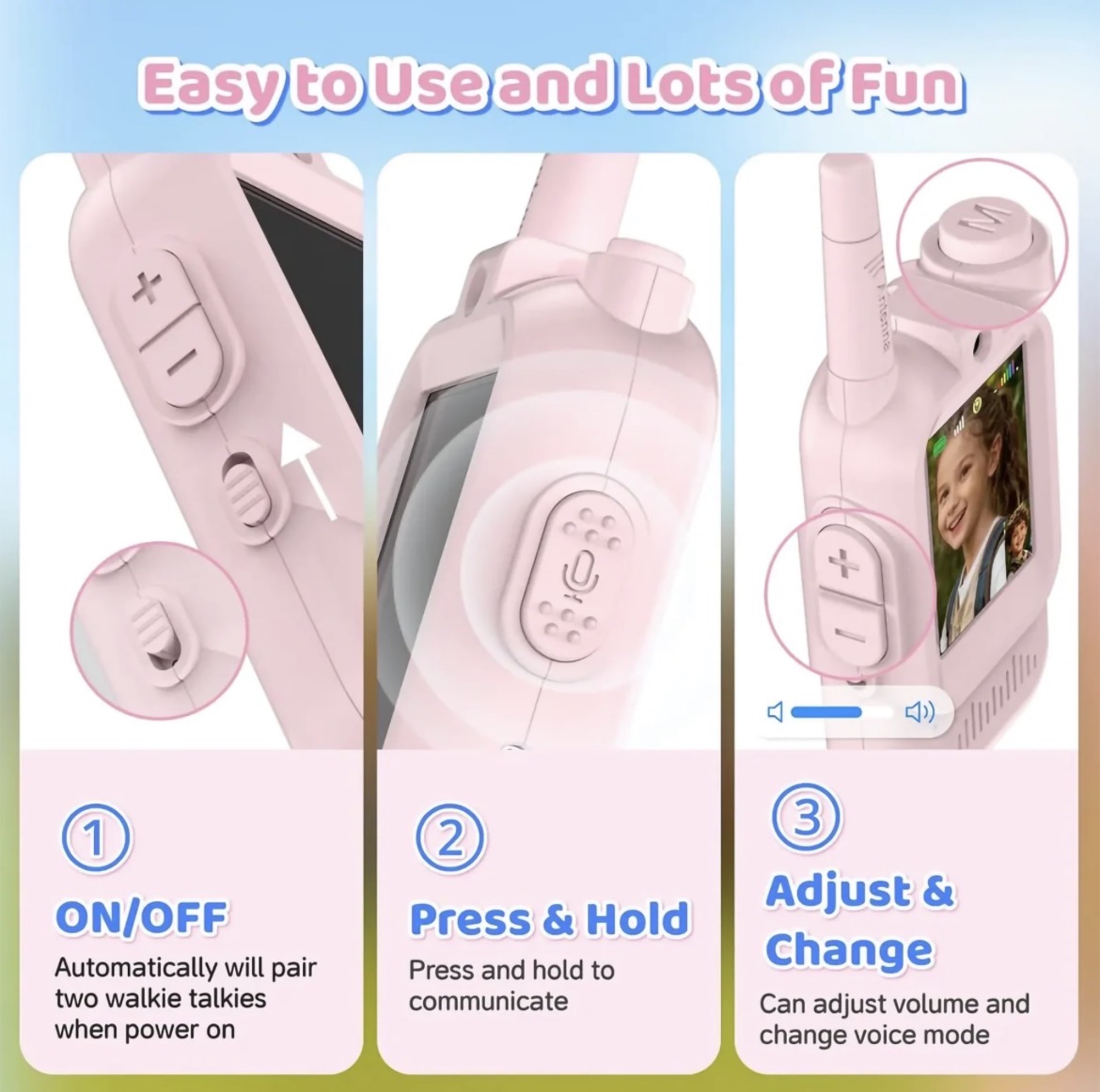 Kids Smart Walkie Talkies with Video Calling - Image 5