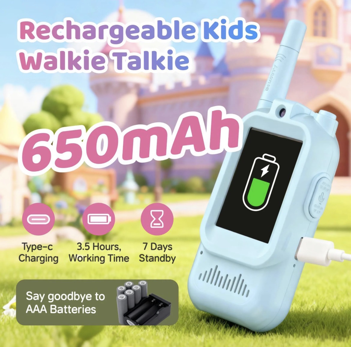 Kids Smart Walkie Talkies with Video Calling - Image 6